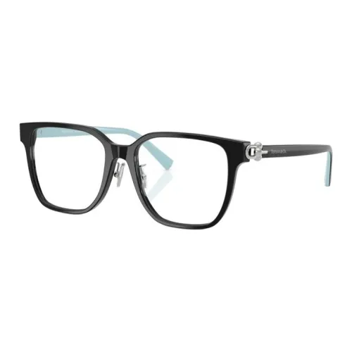 TIFFANY CO. Пластина Wa Металл Квадрат Оптические Очки Женские Черный