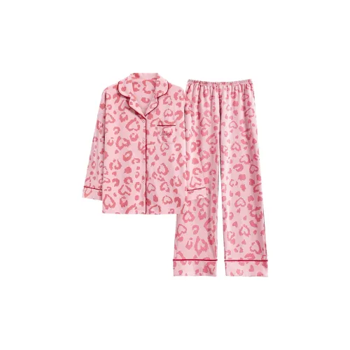FENTENGCARE Розовый Женский Пижамный Комплект