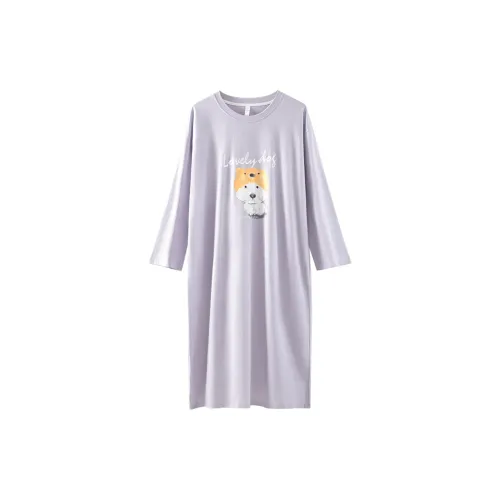 Sharefun Фиолетовый Женские Ночные сорочки