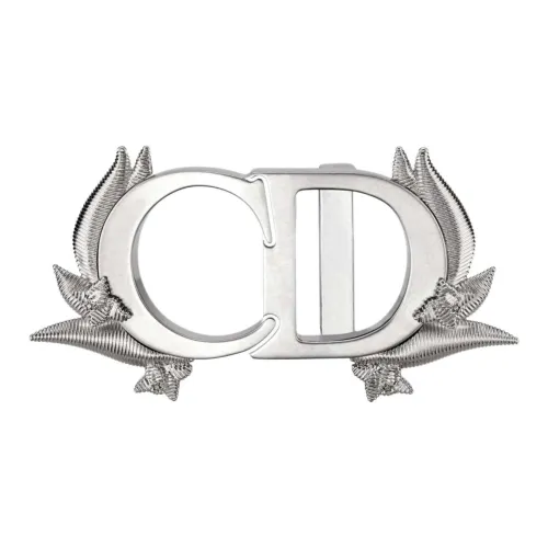 DIOR Латунь Застежка Мужской Серебряный