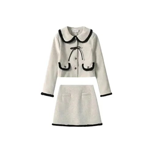 COVT Пальто+Юбка Женские Комплекты с юбкой