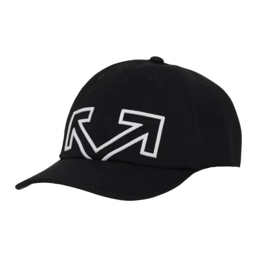 Off Белые Кепки Мужские Черные