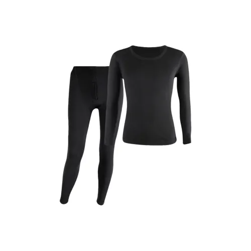 Cotton Gene Черный мужской термокостюм