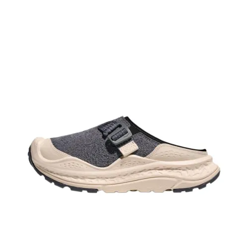 HOKA ONE ONE Ora Primo Нескользящая поддержка Низкий топ Повседневная обувь Унисекс Серый Бежевый