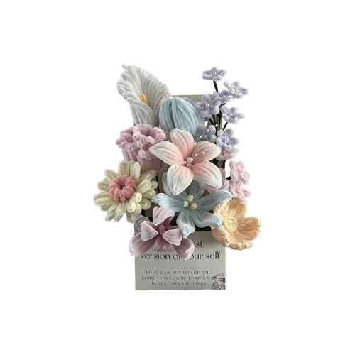 HOUDASHI TWISTED Цветочный дизайн Букет Плетеный материал Набор DIY Цветочная коробка DIY Игрушки