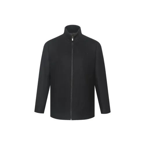 LESS IS MORE Черный 24DYR2021Y Мужское пальто