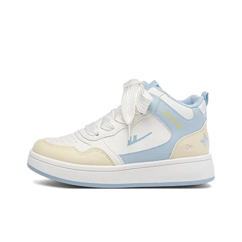 Warrior Устойчивые к истиранию противоскользящие MID Топ Скейтборд Кроссовки Женские