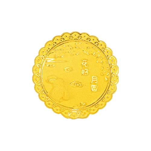 CHOW KING SANG Золотой Покрытый Медный Сувенир и Украшение Унисекс