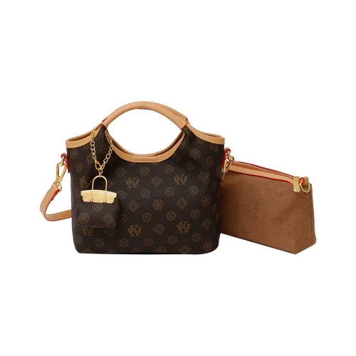 Meter Удобный и Мягкий Тоут Одно Плечо Коричневый