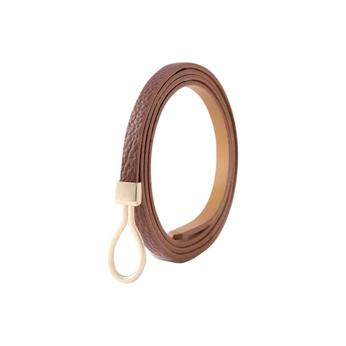 NAVIGARE Минималистский стиль Элегантный Vintage Versatile Кожаные ремни Женские 1см