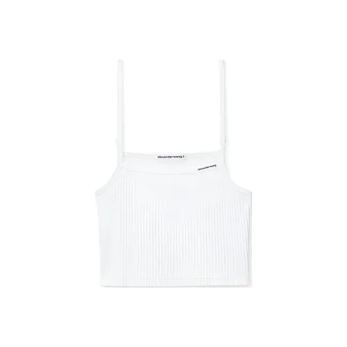 Alexander Wang SS24 Топ на бретелях Женский Белый