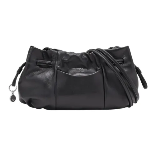 EMPORIO ARMANI Lambskin Сумка через плечо Женская Черная