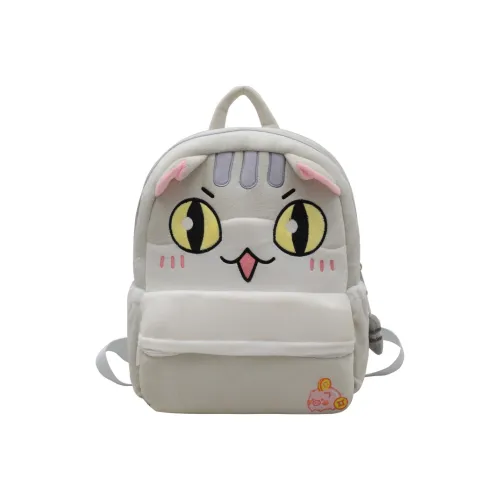 CHINLLO Плюшевый рюкзак стандартный серый