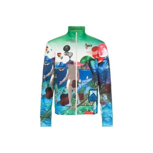 PRADA Многоцветные Мужские Куртки