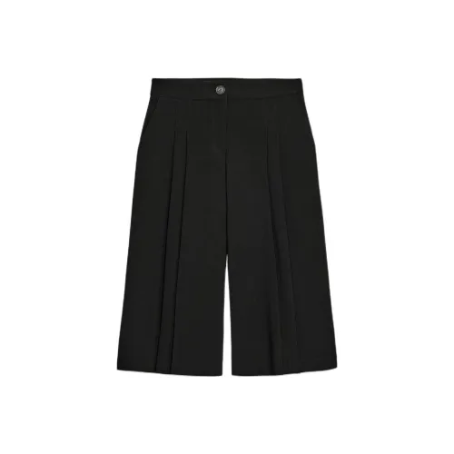 ZARA Черные Повседневные Шорты для Женщин