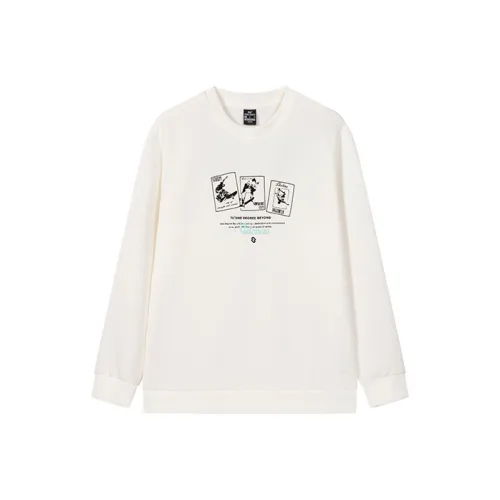 361° Перьевой белый Мужской Свитшот