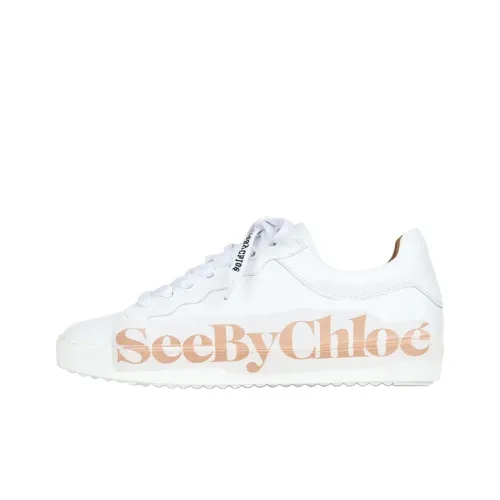 See By Chloe Essie Низкий Топ Стильные Скейтбординги Женские Белые