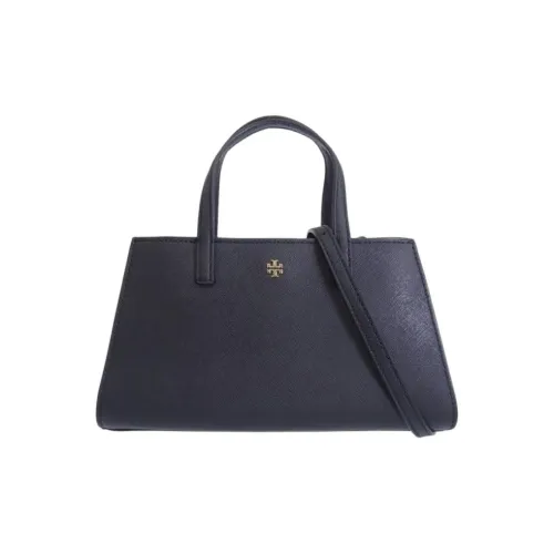 Tory Burch Emerson Кожа Сумка Сумка через плечо Мини Женская Черная