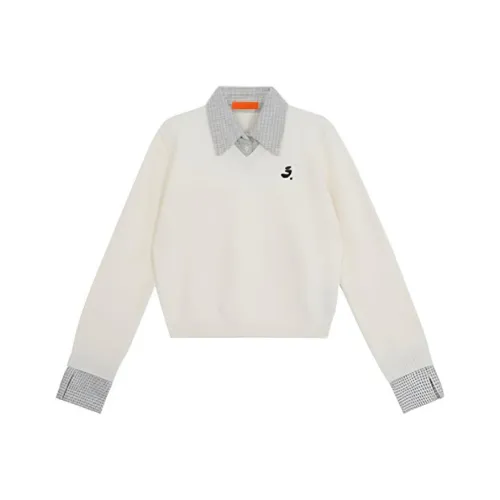 JOSR Белый Женский Трикотаж