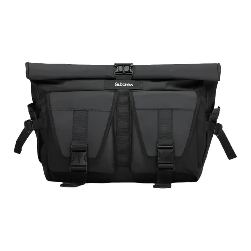 Subcrew Полиэстер Сумка через плечо Средняя Унисекс Черная