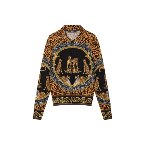 VERSACE Мужские Черные Рубашки