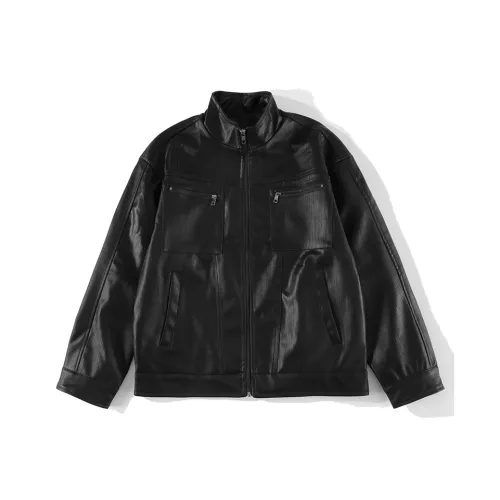 XLUUD Мужские кожаные куртки