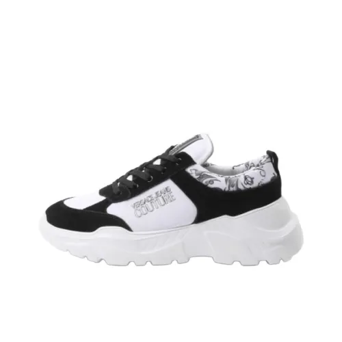 VERSACE JEANS COUTURE Speedtrack Low Топ Повседневная обувь Мужской Черный