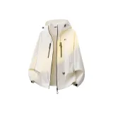 Бежево-абрикосовый (Ветрозащитная и водонепроницаемая легкая ветровка)