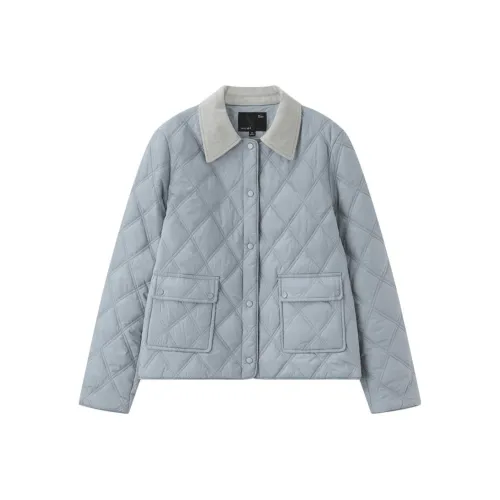 IHIMI Серый Синий Женский Пуховик