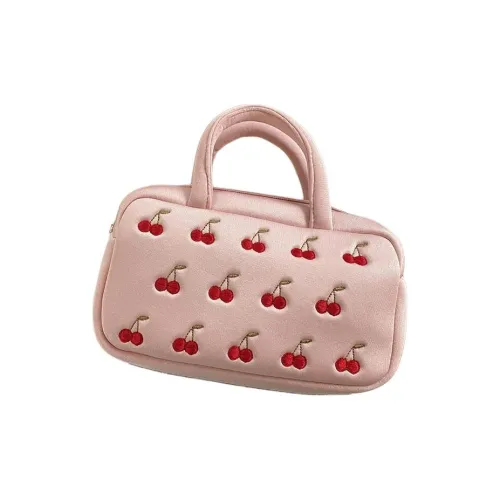 RULINSHI Вышивка Вишня Сумка Эксклюзивная Мини Портативная Сумка для макияжа Сумка для туалетных принадлежностей