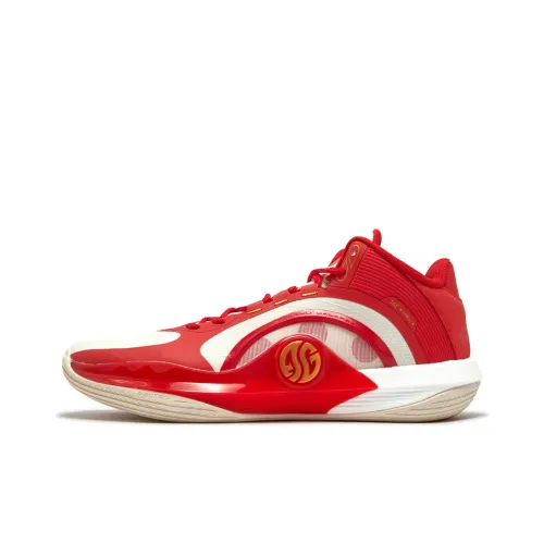 361° Амортизация устойчивость к истиранию дышащий MID баскетбольные кроссовки мужской