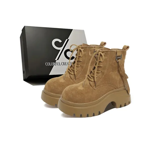 Colorful Creations Колено Высокий Мартин Ботинок Женские