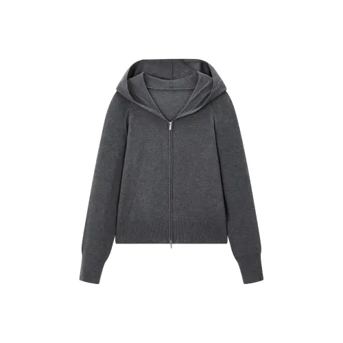 PEACEBIRD Серый цвет замковой скалы Женские Трикотаж