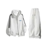 Белый Фотиния Серый Свитшот + Белый Фотиния Штаны