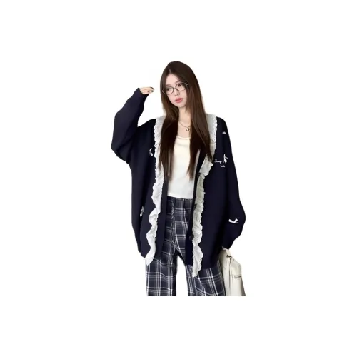 PZHK Темно-синий женский трикотаж