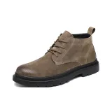 Коричневый с флисовой подкладкой