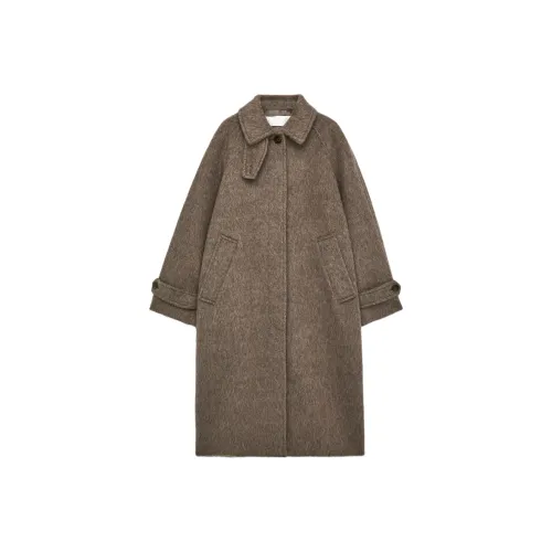 ARKET Светло-коричневое женское пальто