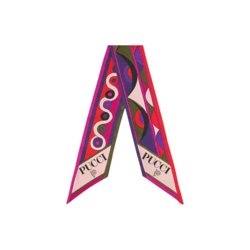 EMILIO PUCCI Шелковые шарфы Унисекс Многоцветные