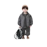 Серый набор из трех предметов