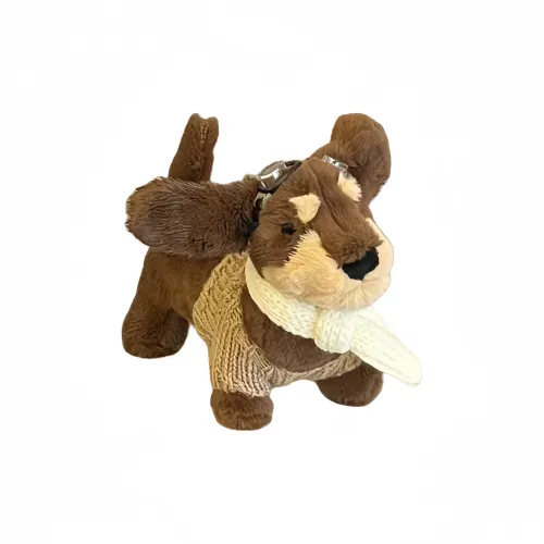 LOGISTAR Милый Колбасный Собака Плюшевый Брелок 13 см Высота