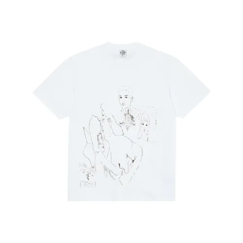 POLAR SKATE CO Белый Унисекс T-рубашки