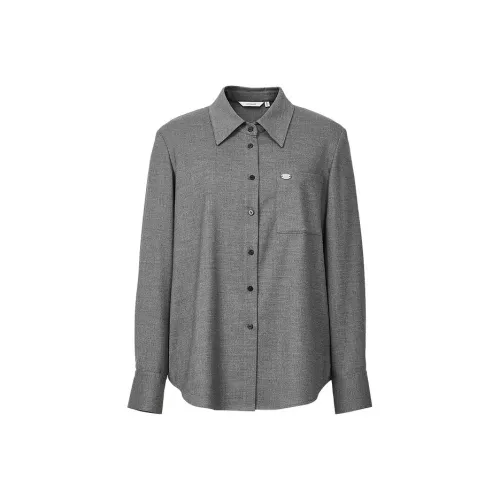 Hopeshow Дымчато-серый 056 Женские Рубашки