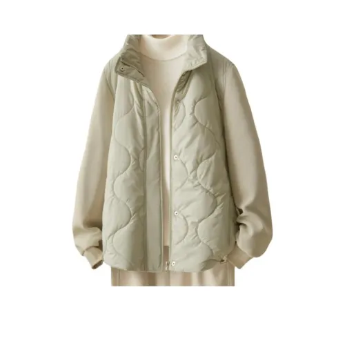 IHIMI Горохово-зеленый Женские пуховики