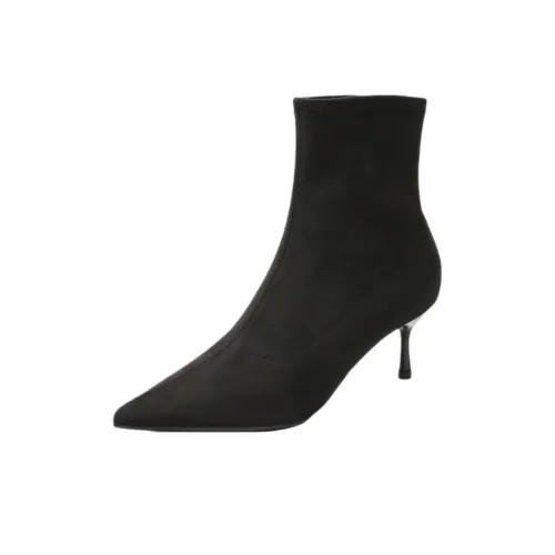 Wuji Заостренный носок Ботильоны Женские