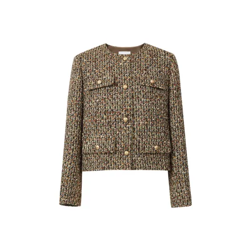 Hopeshow Vineyard Зеленый 358 Женское короткое пальто