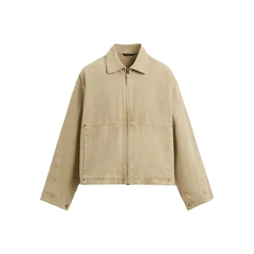 ZARA Коричневые Мужские Куртки