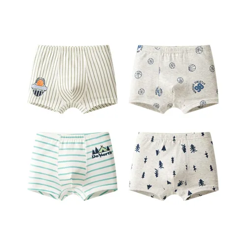 Нижнее белье Red Bean 4 штуки детское