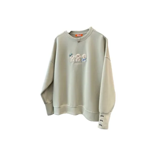 JOSR Зеленый Женский Свитшот