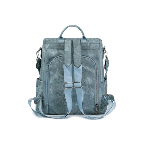 Chinllo ПУ (полиуретан) Рюкзак Стандартный Синий Светло-Синий Коричневый Хаки Черный Экрю