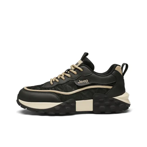 Jeep Амортизация Устойчивый к истиранию Увеличивающая высоту Низкая Повседневная Обувь Мужская